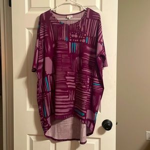 LuLaRoe purple dressy top